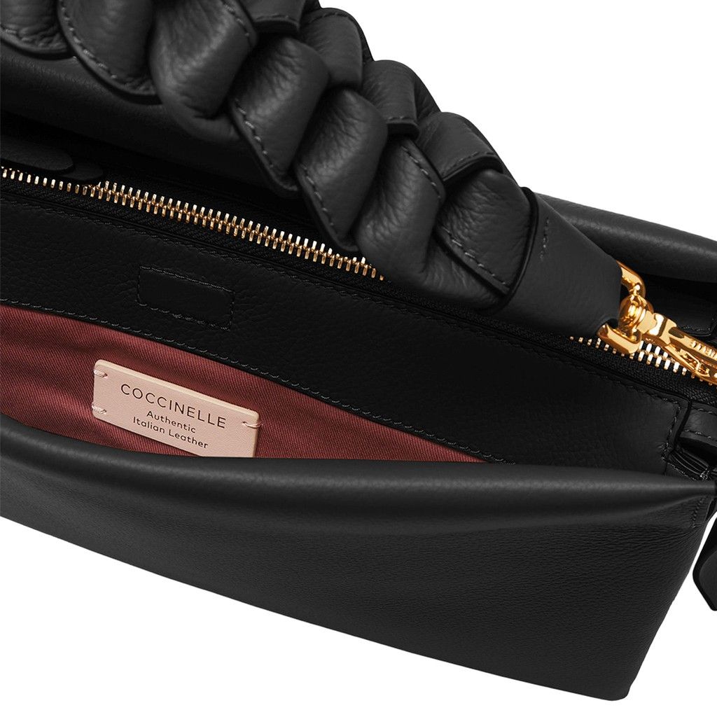 Coccinelle Boheme Schwarz – Luxus Echtleder Handtasche