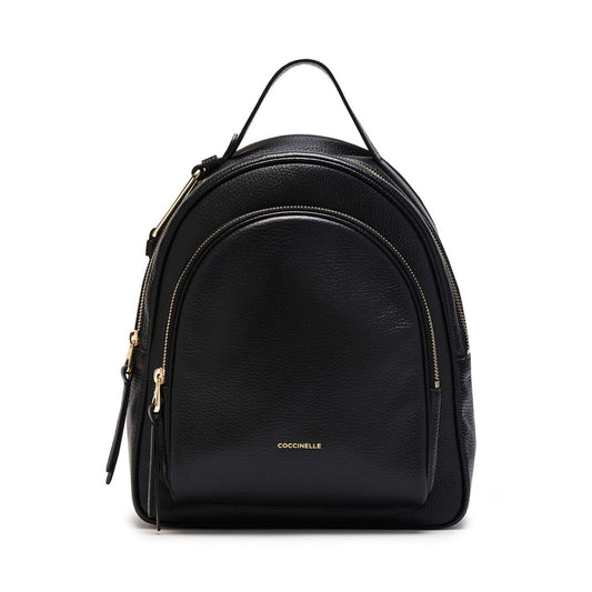 Coccinelle „MALORY“ Rucksack – Schwarz Leder