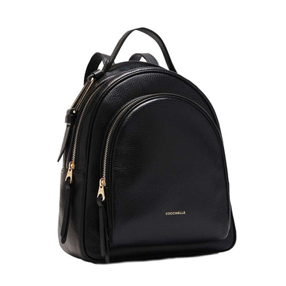 Coccinelle „MALORY“ Rucksack – Schwarz Leder
