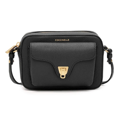 Coccinelle „Tracolla“ BEAT SOFT  – Schwarz mit goldener Schließe