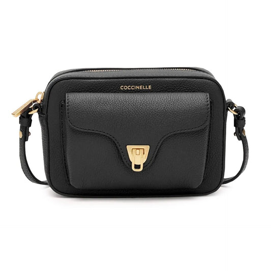 Coccinelle „Tracolla“ BEAT SOFT  – Schwarz mit goldener Schließe